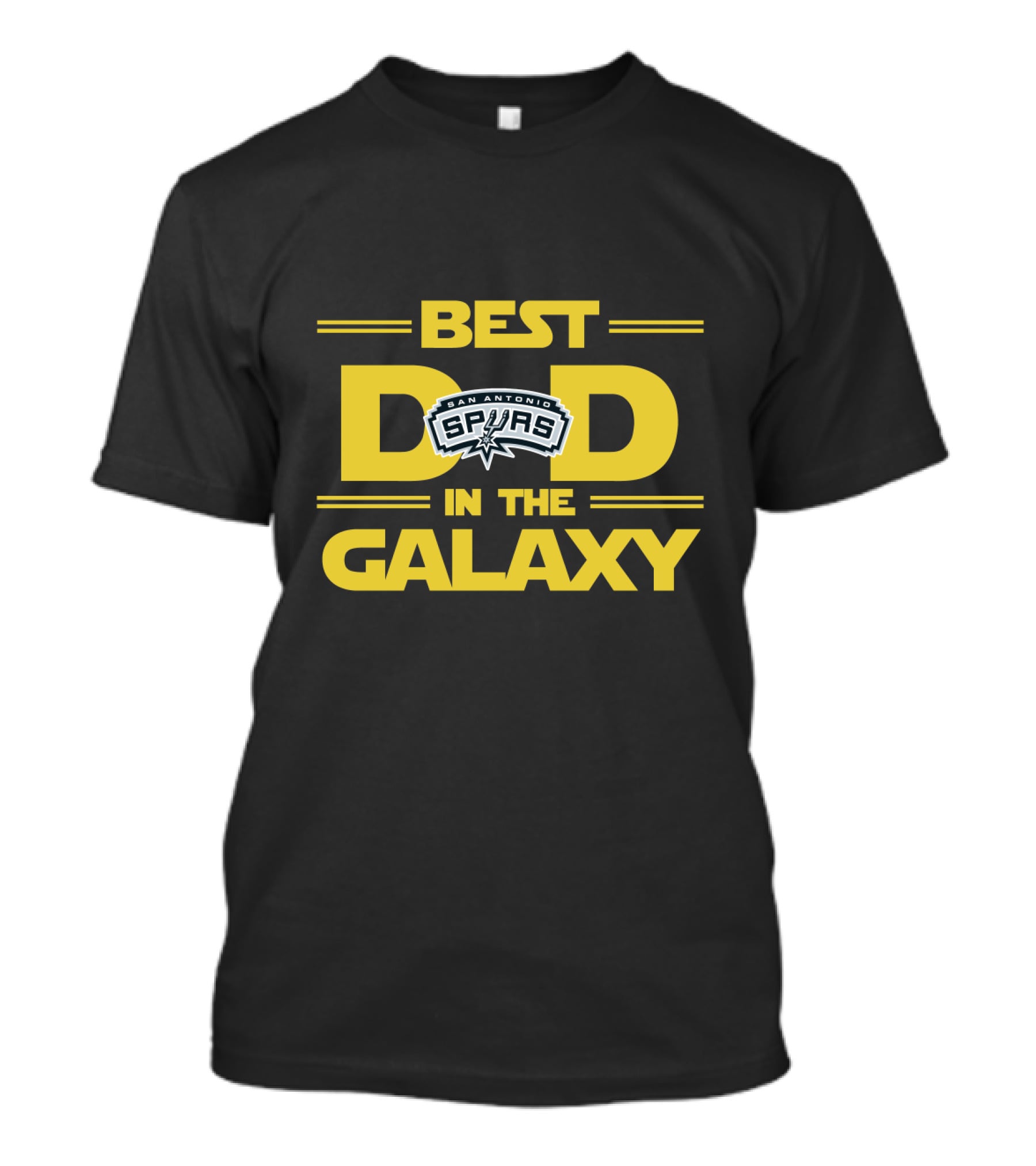 Best Dad In The Galaxy San Antonio Spurs T-Shirt