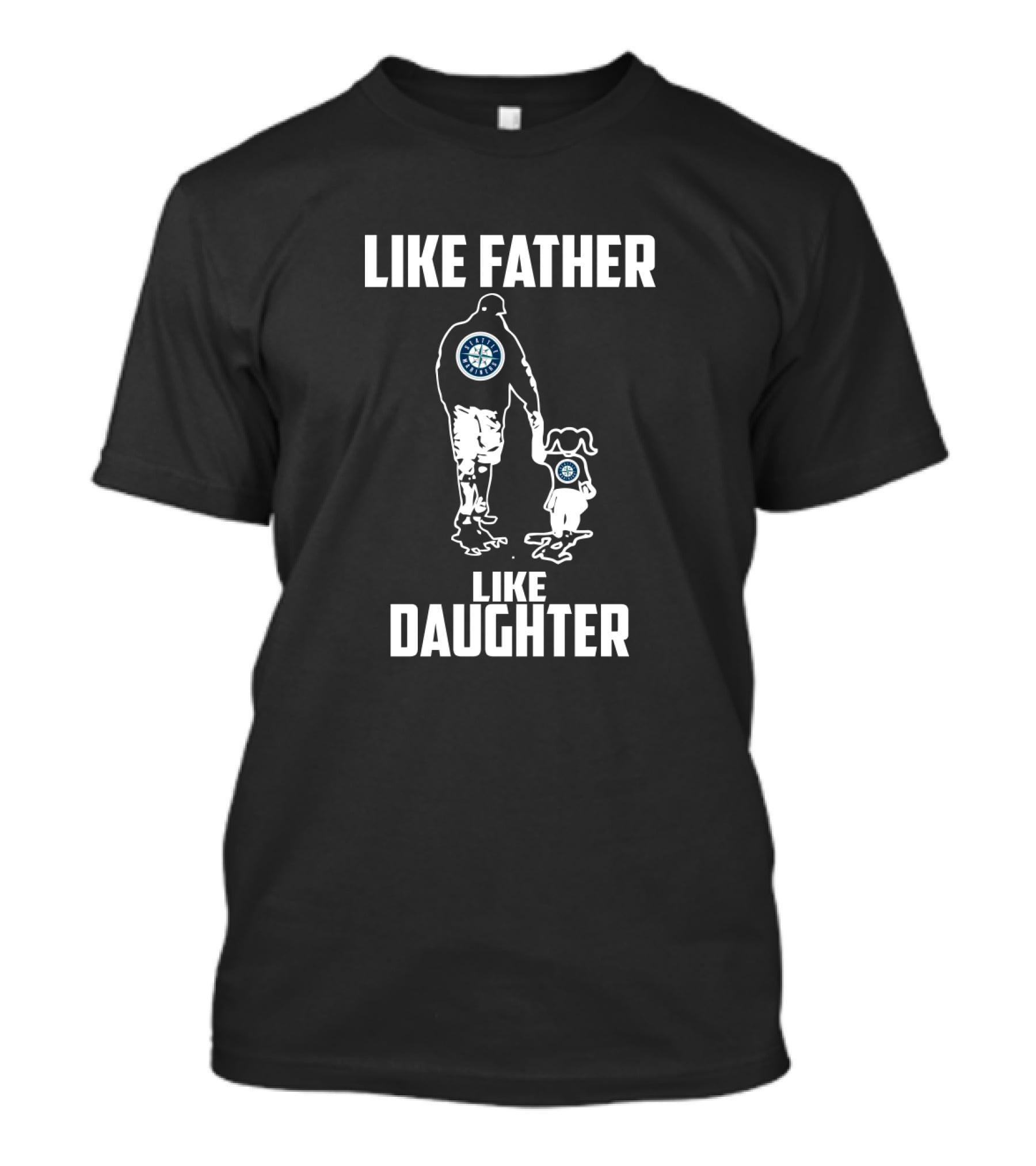 Seattle Mariners Like Father Like Daughter T-Shirt