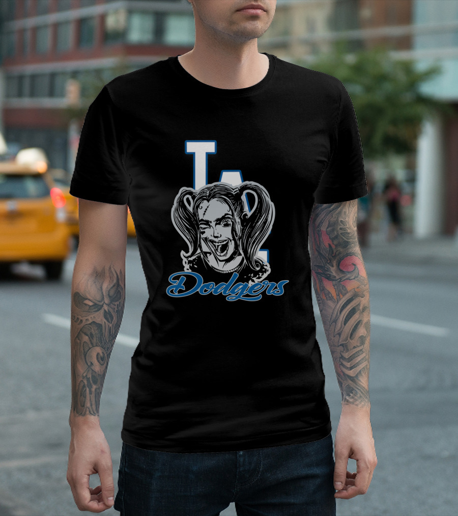 La Dodgers Harley Quinn T-Shirt