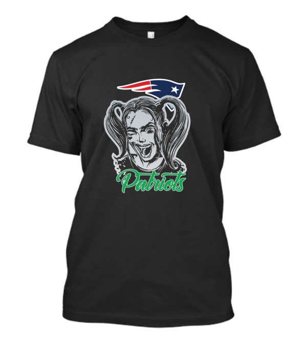 Harley Quinn Patriots New England T-Shirt