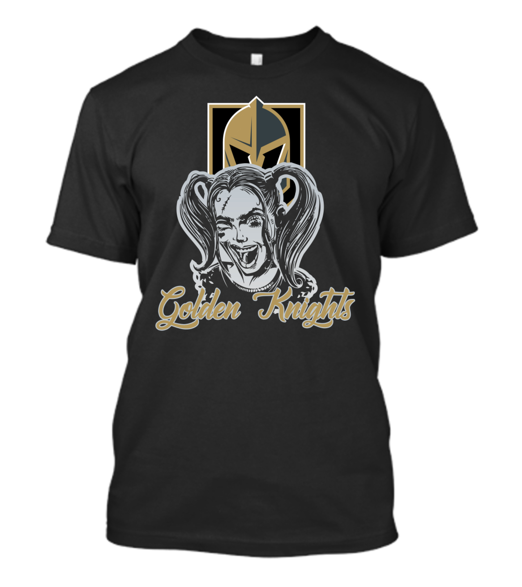 Golden Knights Harley Quinn Vegas Nhl T-Shirt