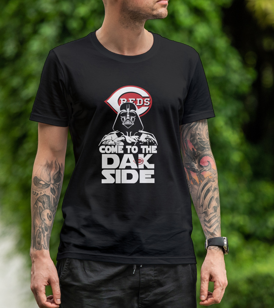 Cincinnati Reds Come To The Dark Side With Darth Vader T-Shirt