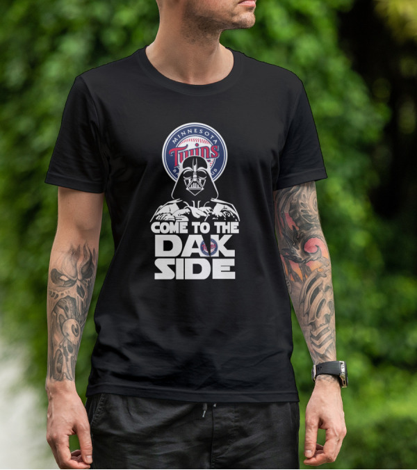 Minnesota Twins Come To The Dark Side Darth Vader Fans T-Shirt