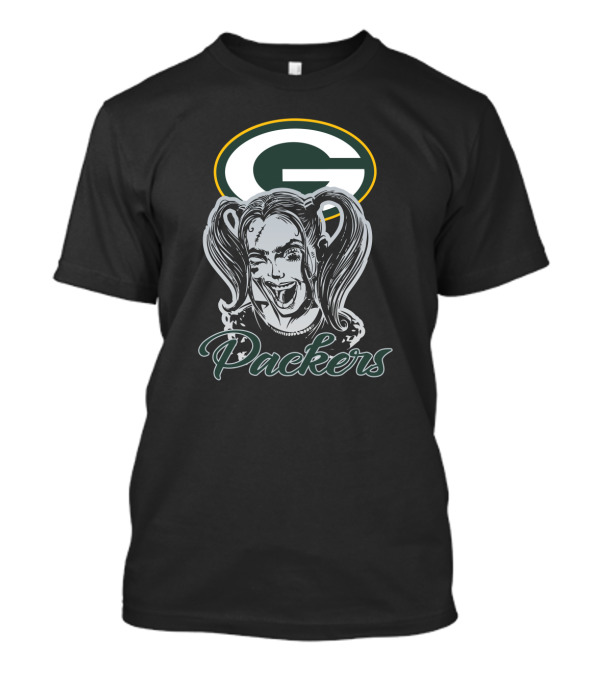 Harley Quinn Green Bay Packers Fans Packers T-Shirt