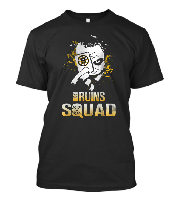 Bruins Squad Joker Card Boston Bruins Fans T-Shirt