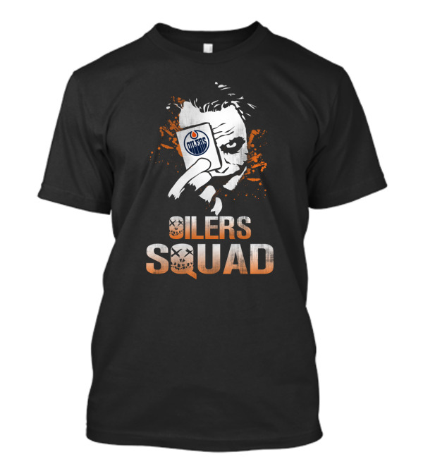 Oilers Squad Joker Card Edmonton Fans T-Shirt