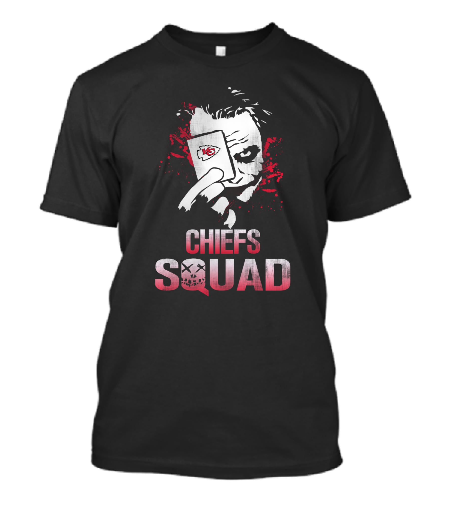 Chiefs Squad Joker Card Kansas City Chiefs Fans T-Shirt