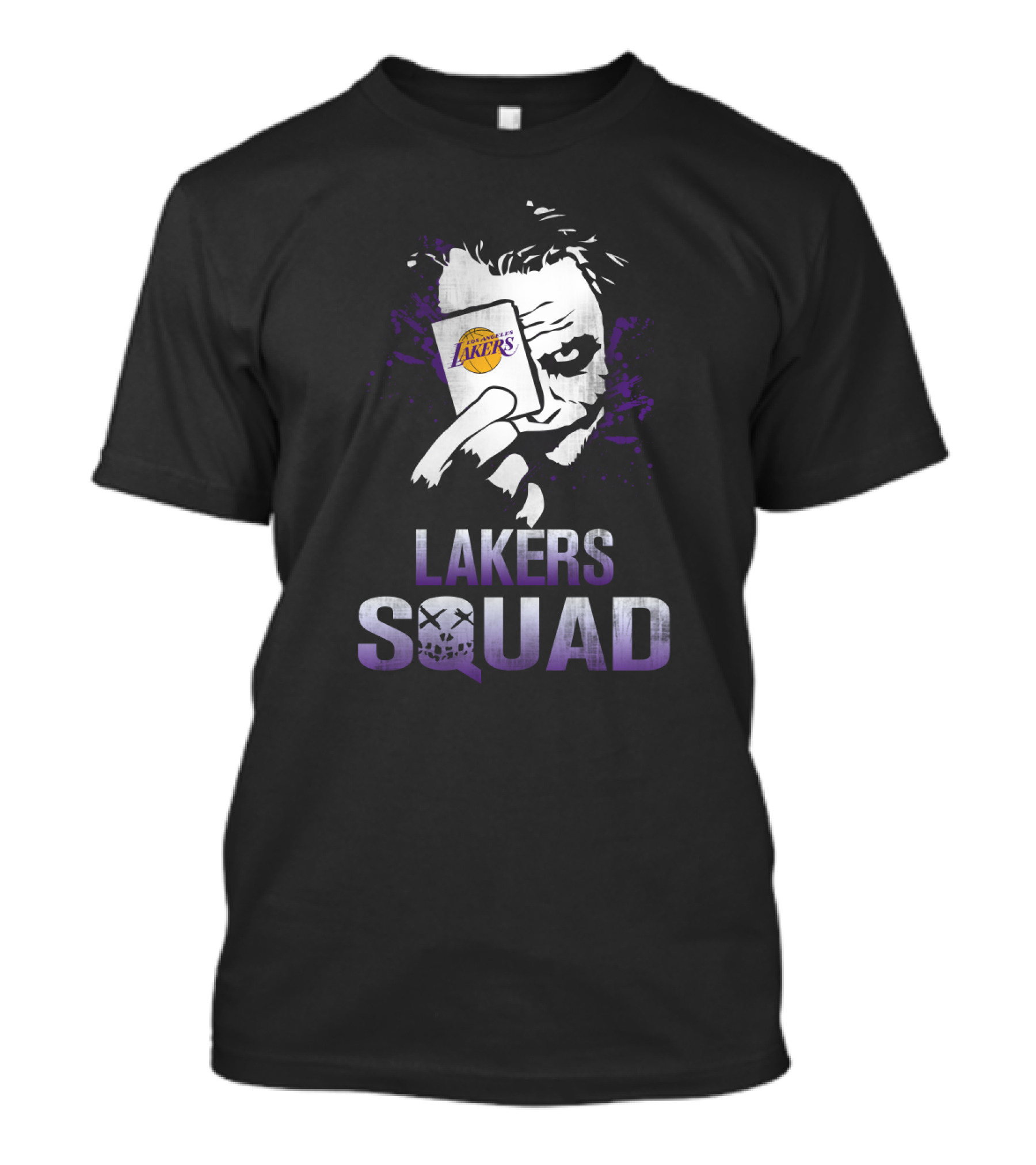 Lakers Squad Joker Card Lakers Fans T-Shirt