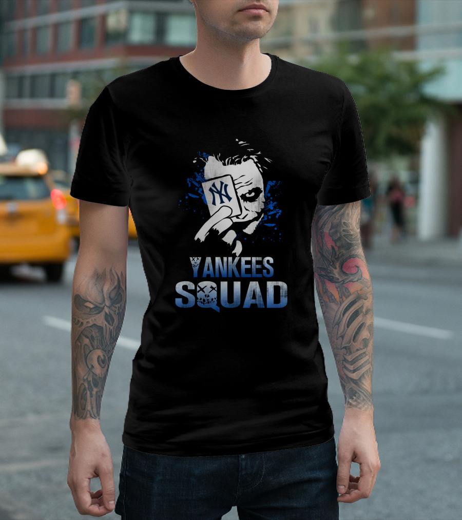 Yankees Squad Joker Card Face T-Shirt