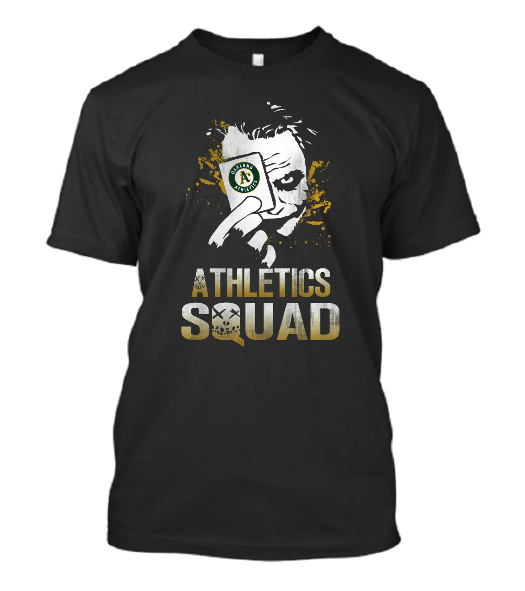 Athletics Squad Joker Card Oakland Athletics T-Shirt