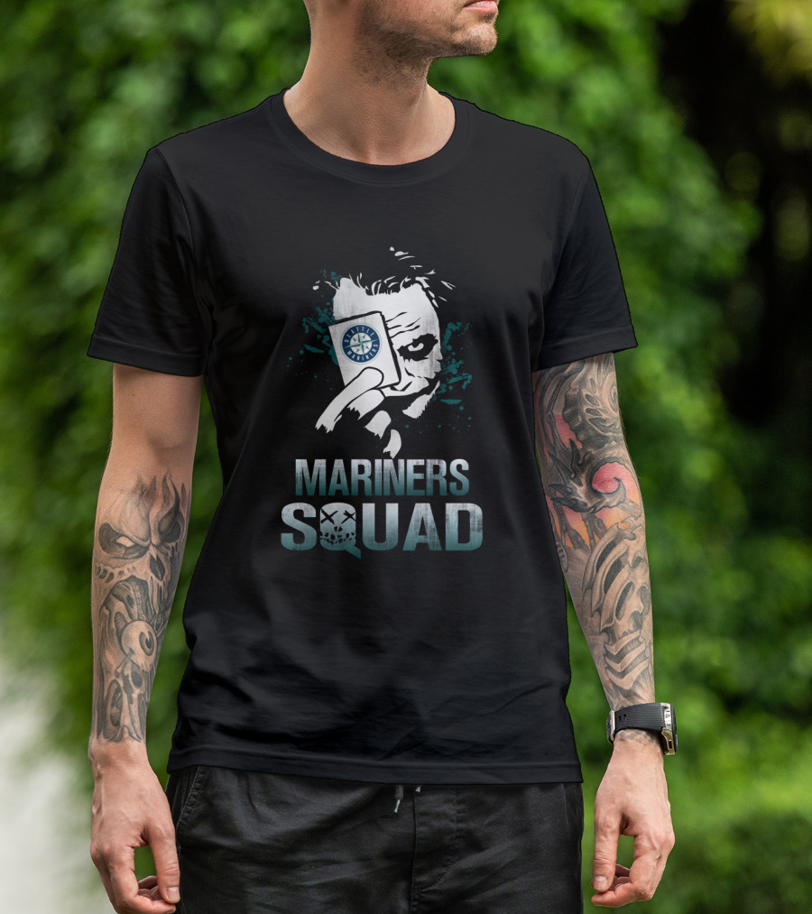 Mariners Squad Joker Card Seattle Mariners Fans T-Shirt