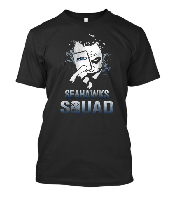 Seahawks Squad Joker Card Seattle Seahawks Fans T-Shirt