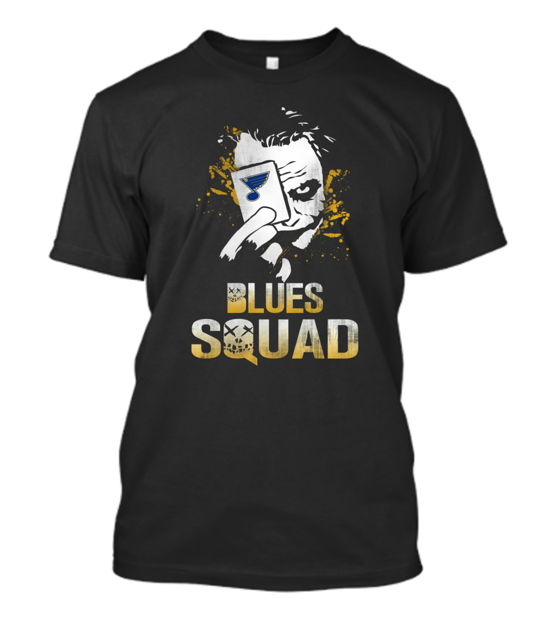 Blues Squad Joker St. Louis Fans T-Shirt