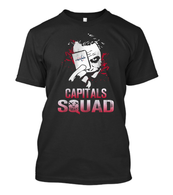 Capitals Squad Joker And Washington Capitals Fans T-Shirt