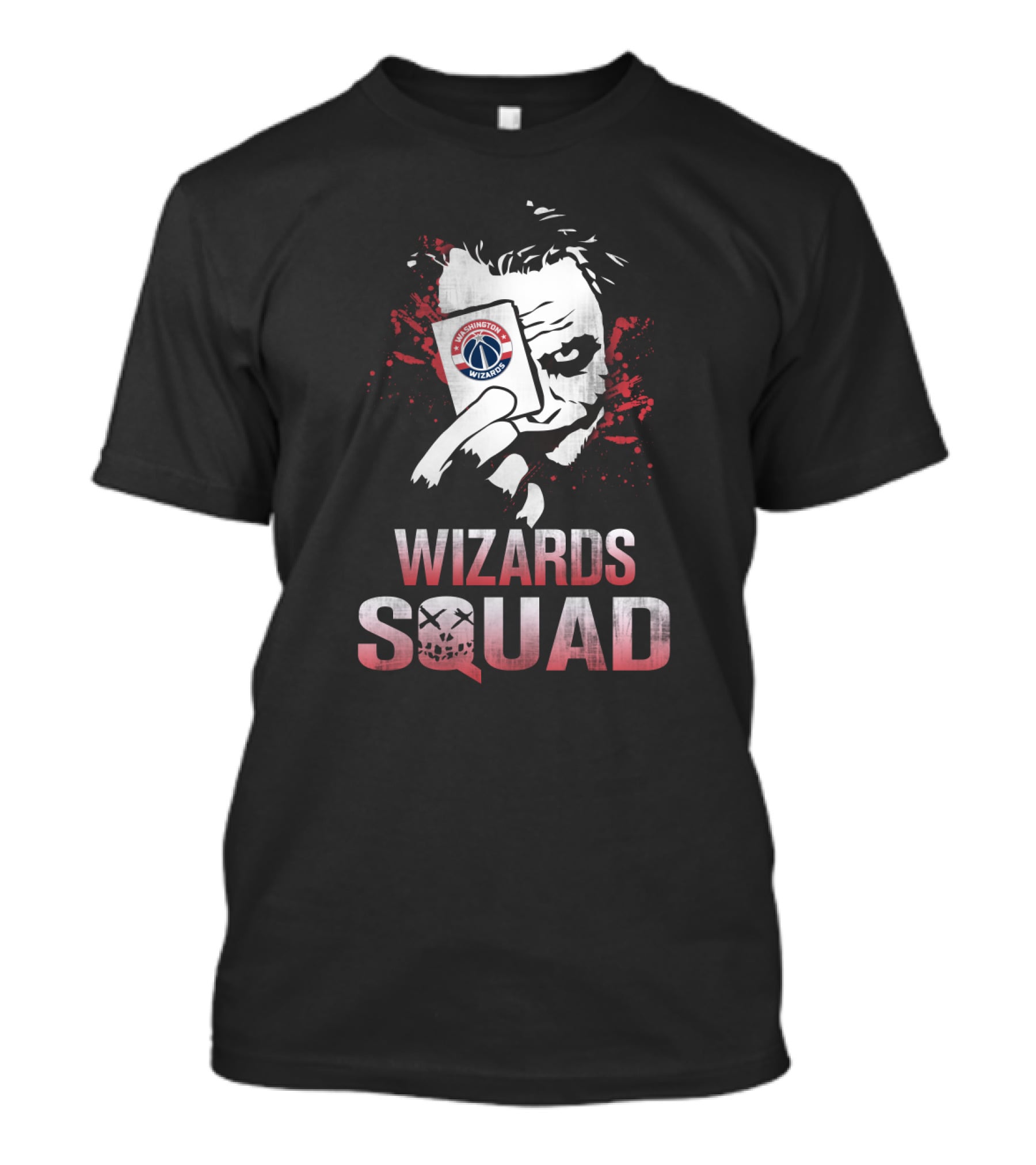 Wizards Squad Joker Card Washington Wizards T-Shirt