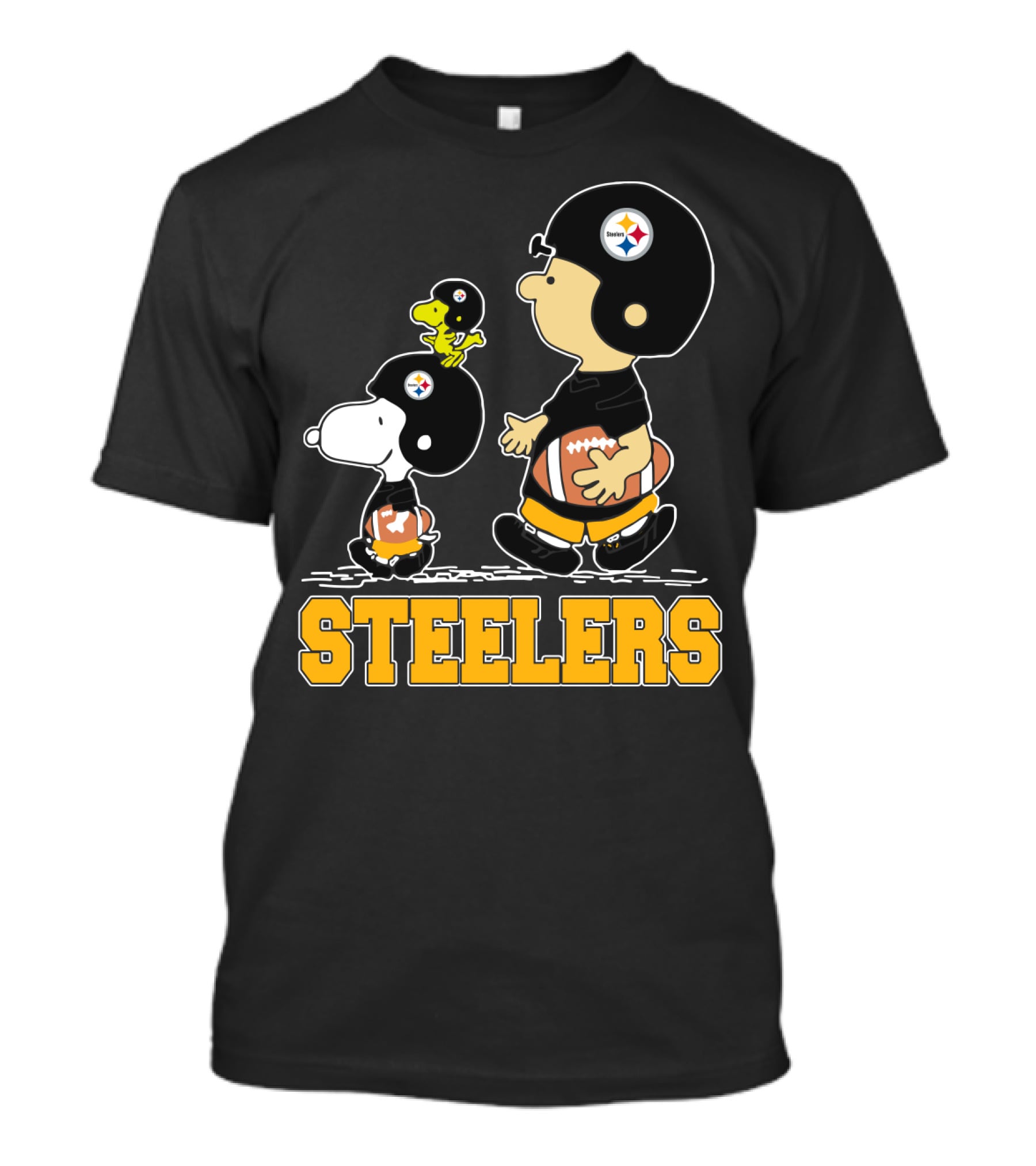 Snoopy Steelers Football Pittsburgh Fans T-Shirt