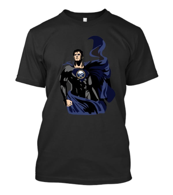 Superman Buffalo Sabres Logo Superhero Fan T-Shirt