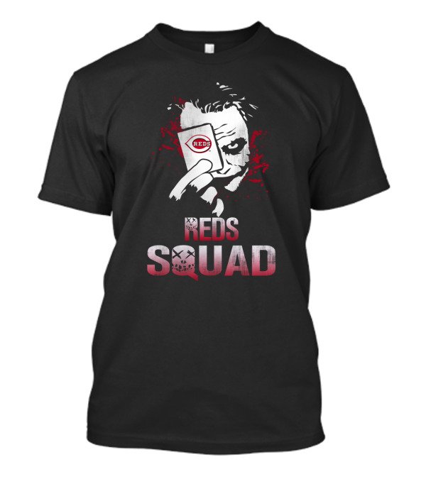 Cincinnati Reds Fans Joker Card Reds Squad T-Shirt