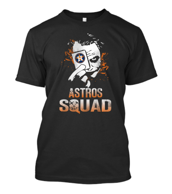 Astros Squad Joker Card Houston Baseball Fans T-Shirt