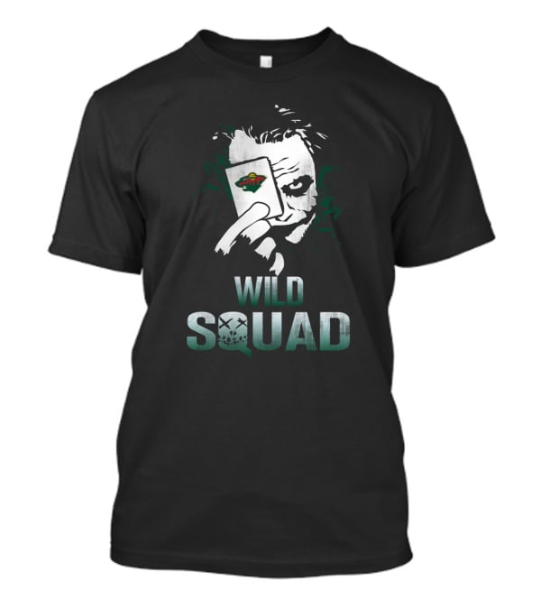 Wild Squad Joker Minnesota Wild Fans T-Shirt