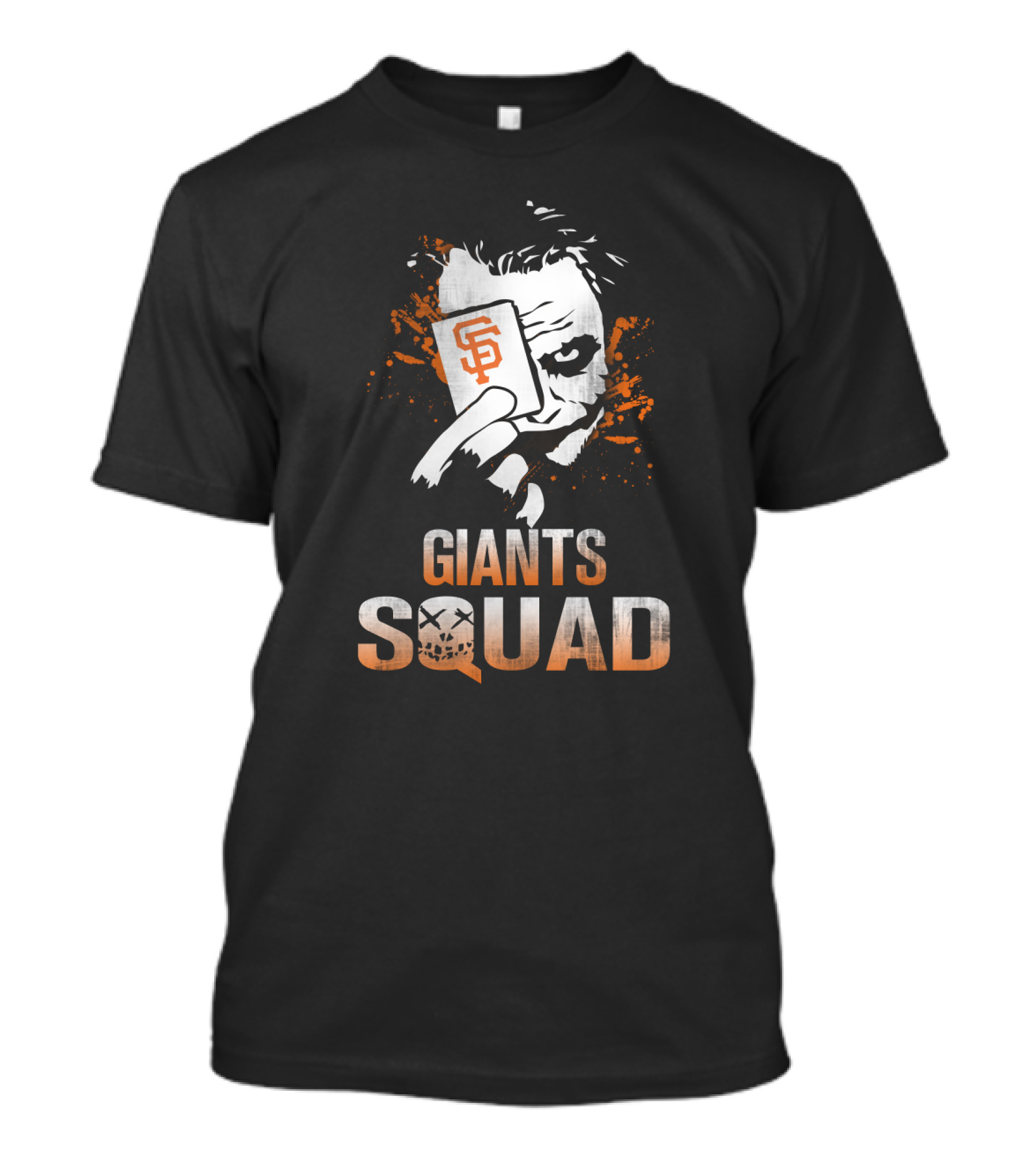 Giants Squad Joker Card San Francisco Giants Fans T-Shirt