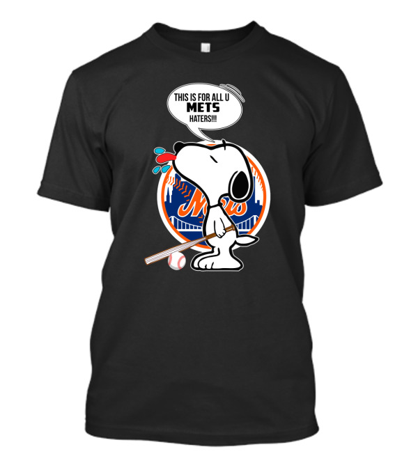 Snoopy Mets Haters New York Mets Fans T-Shirt