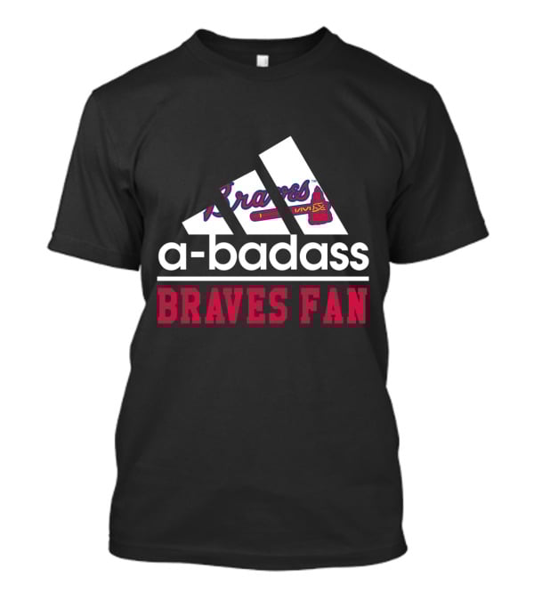 Braves Fan A-Badass Sports Graphic T-Shirt