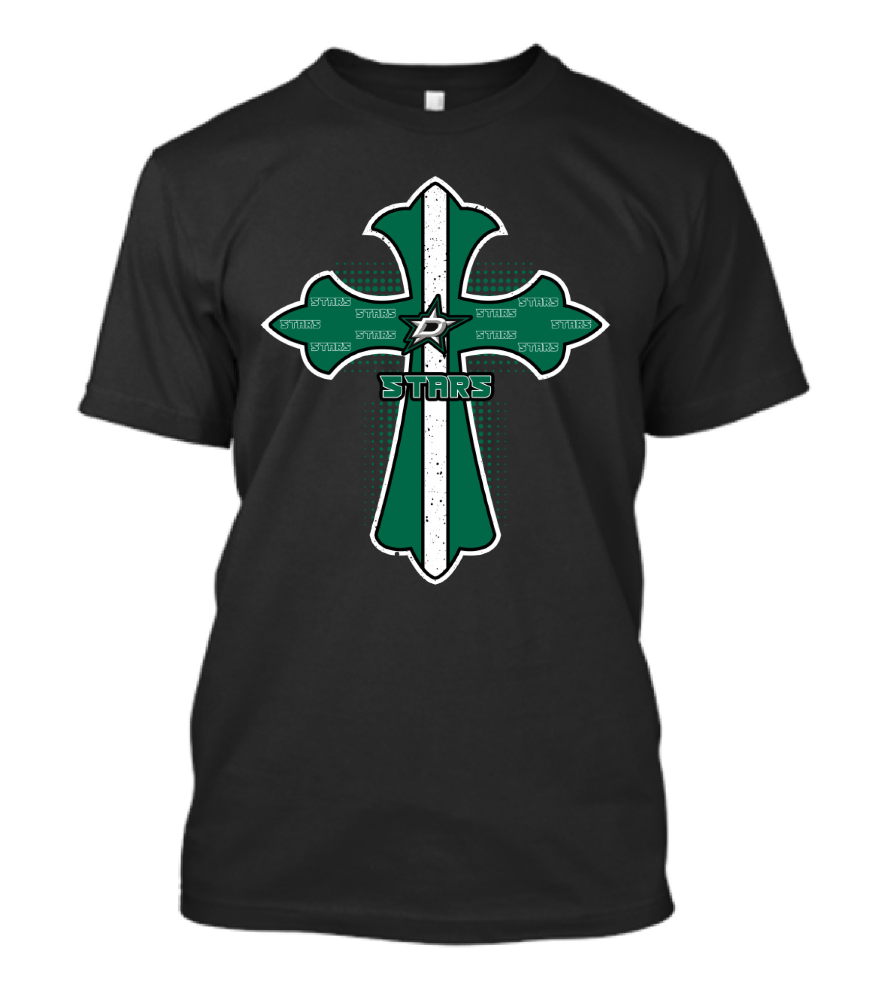 Cross Stars Jesus Dallas Fans T-Shirt