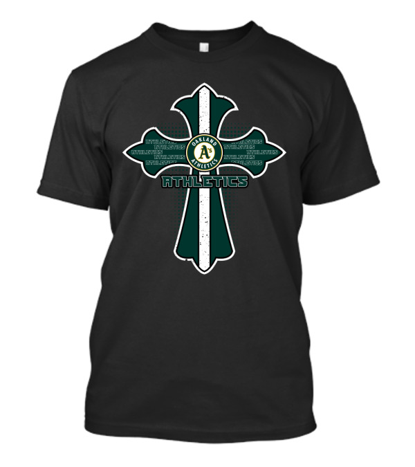 Oakland Athletics Cross For Jesus Fans T-Shirt
