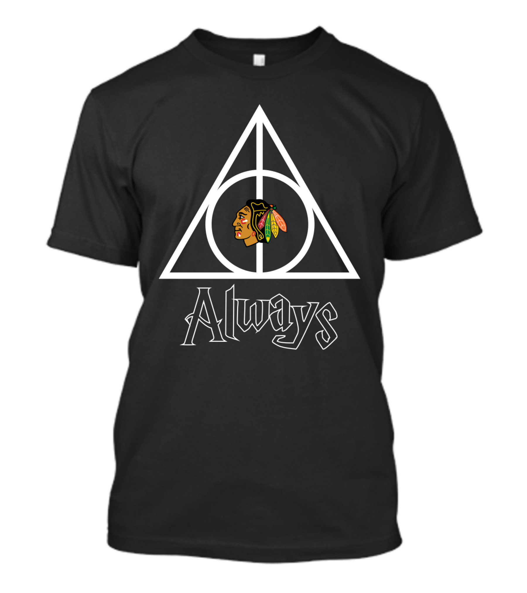 Always Deathly Hallows Chicago Blackhawks T-Shirt