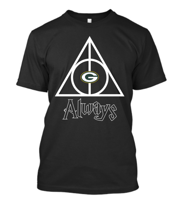 Deathly Hallows Always Green Bay Packers T-Shirt