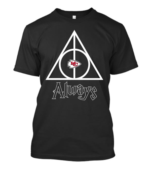 Always Deathly Hallows Kansas City Chiefs T-Shirt