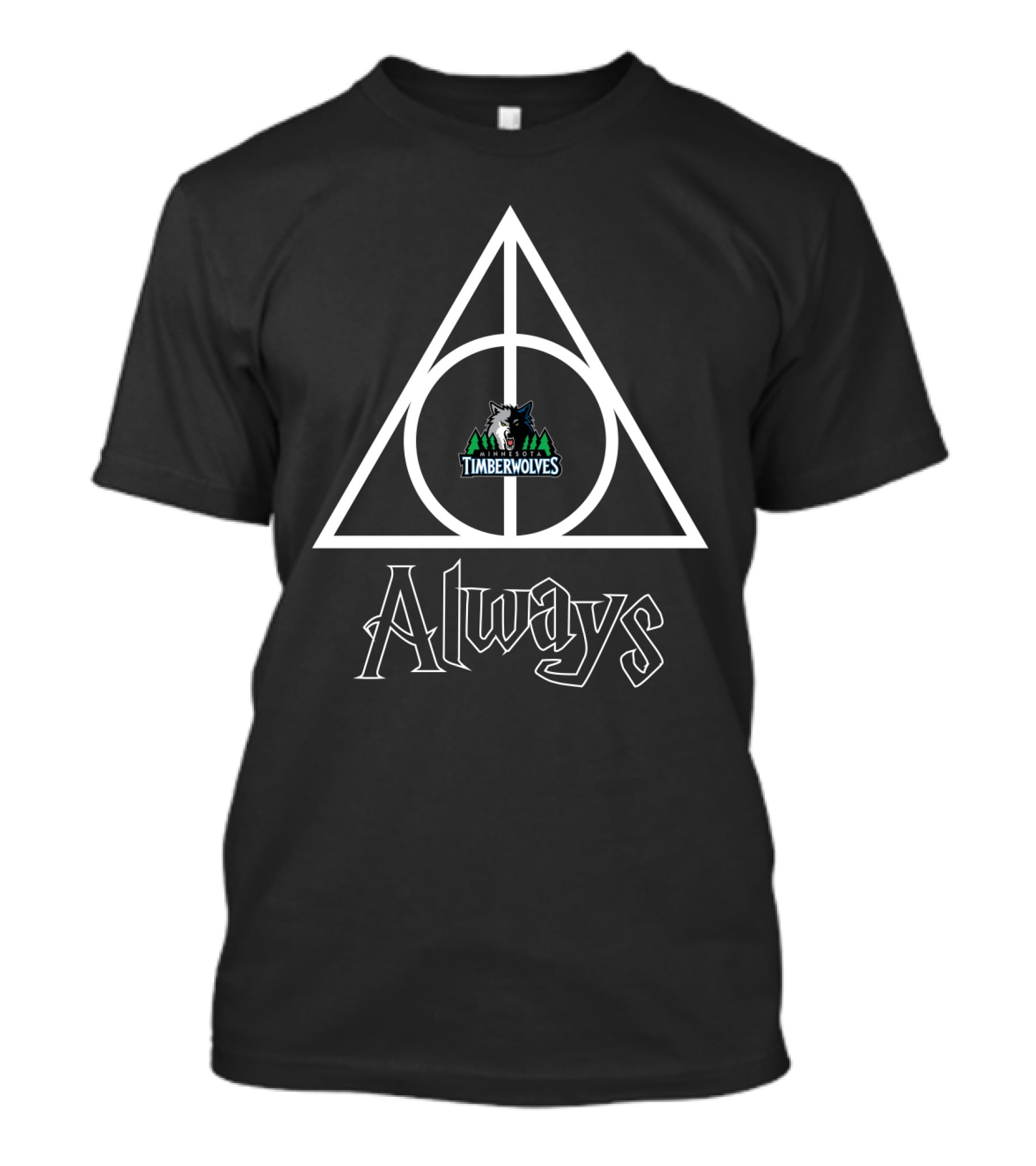 Deathly Hallows Minnesota Timberwolves Always T-Shirt