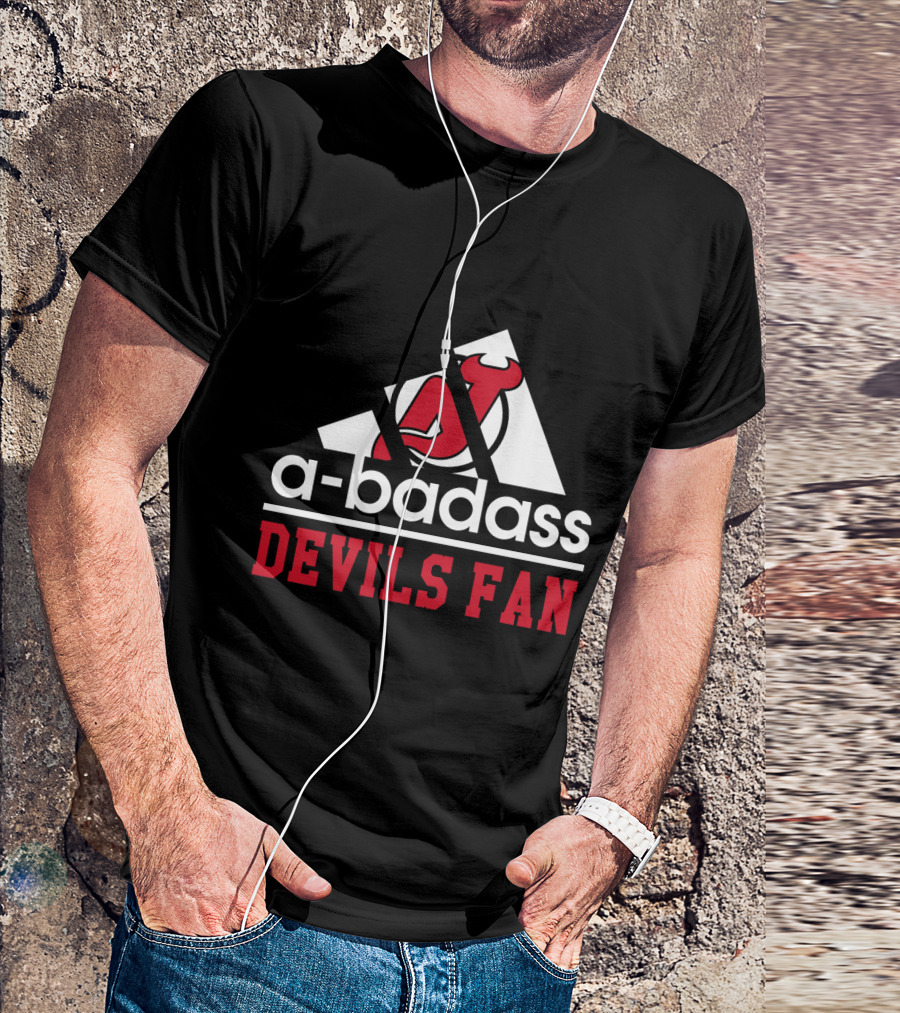 A-Badass Devils Fan New Jersey Devils T-Shirt