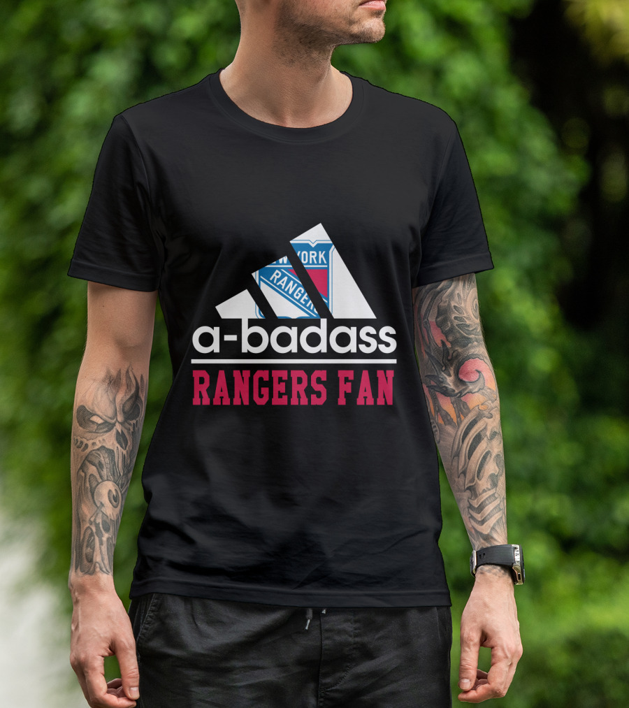 A-Badass New York Rangers Fan T-Shirt