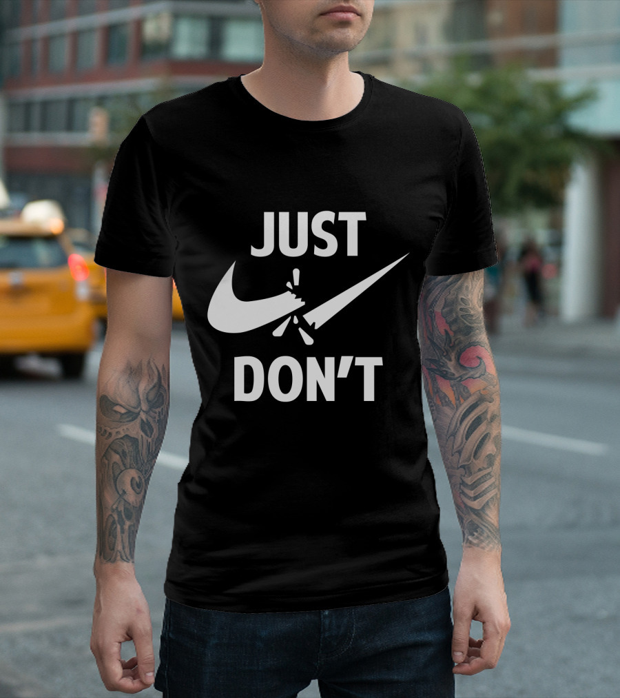 Nike Swoosh Just Don't T-Shirt
