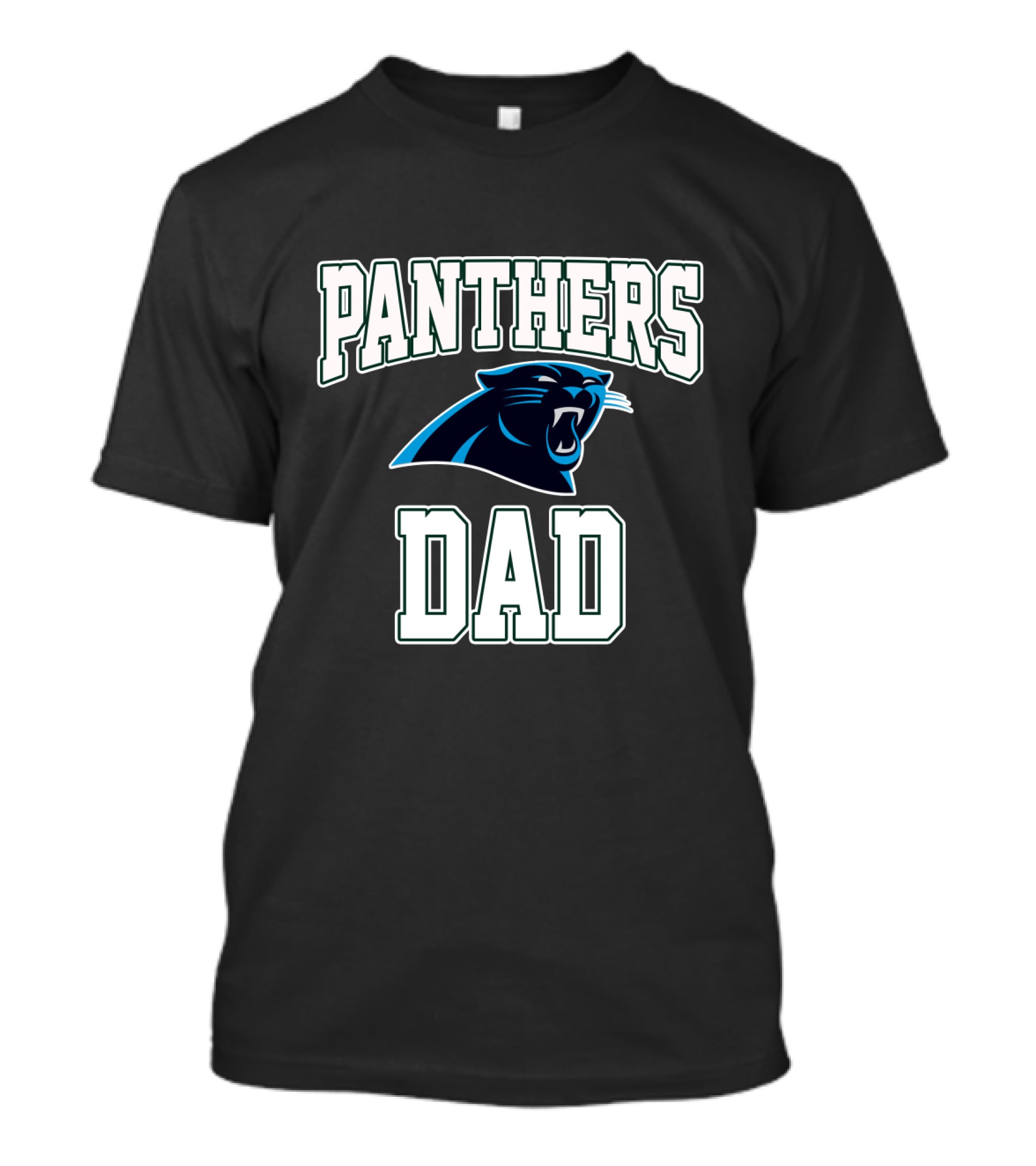 Carolina Panthers Dad Father's Day T-Shirt