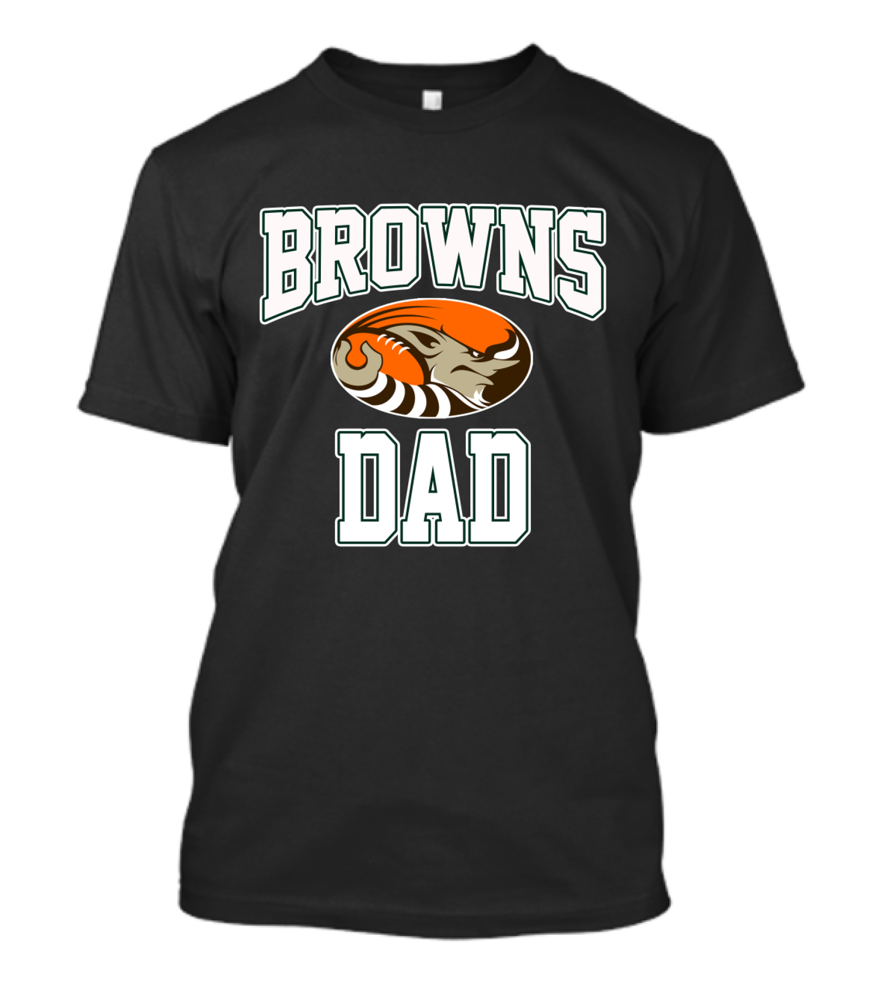 Cleveland Browns Dad Tiger Father's Day T-Shirt