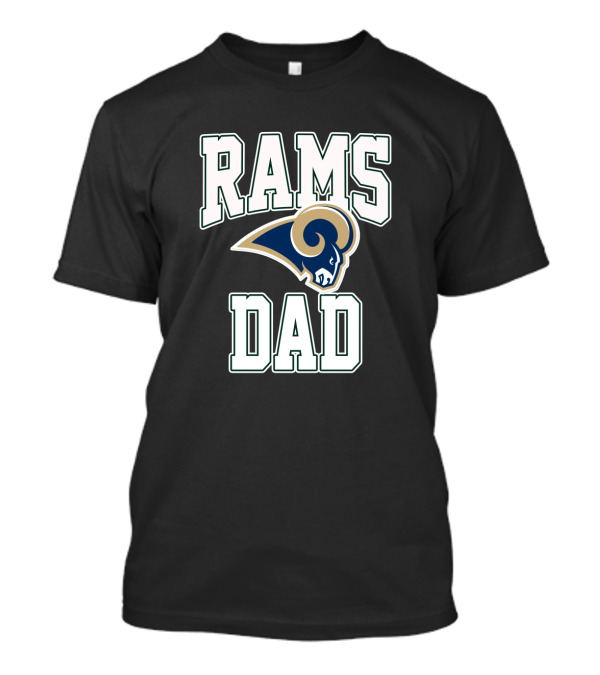 Los Angeles Rams Dad Father's Day Fan Gear T-Shirt