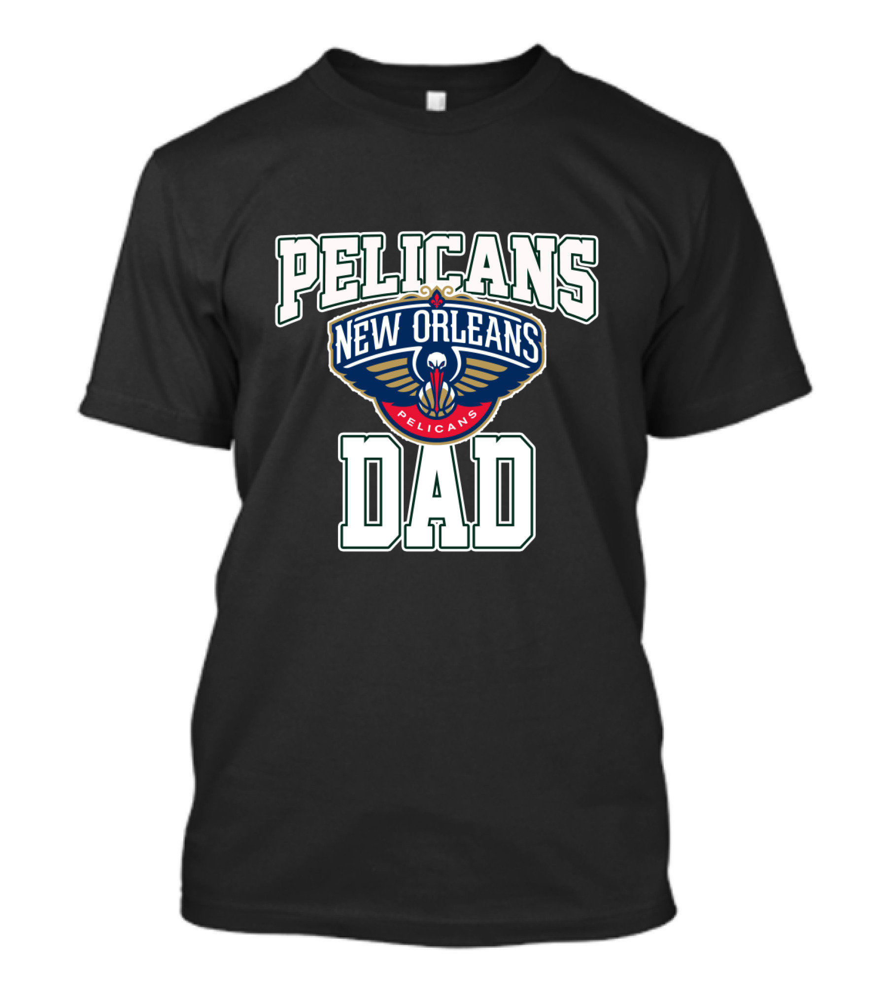 New Orleans Pelicans Dad Father's Day Tribute T-Shirt