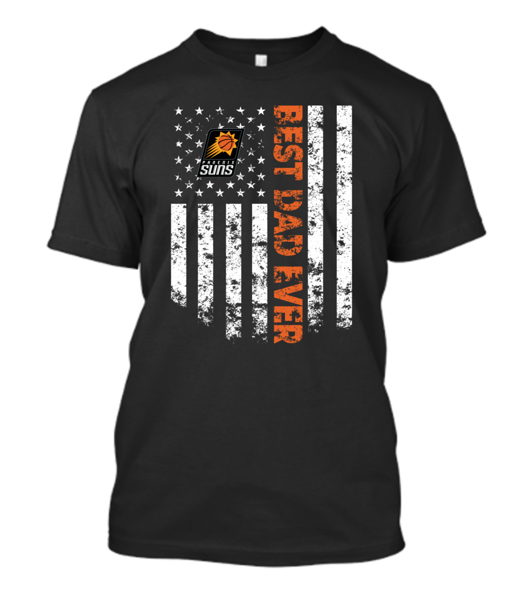 Phoenix Suns Best Dad Ever Usa Flag T-Shirt