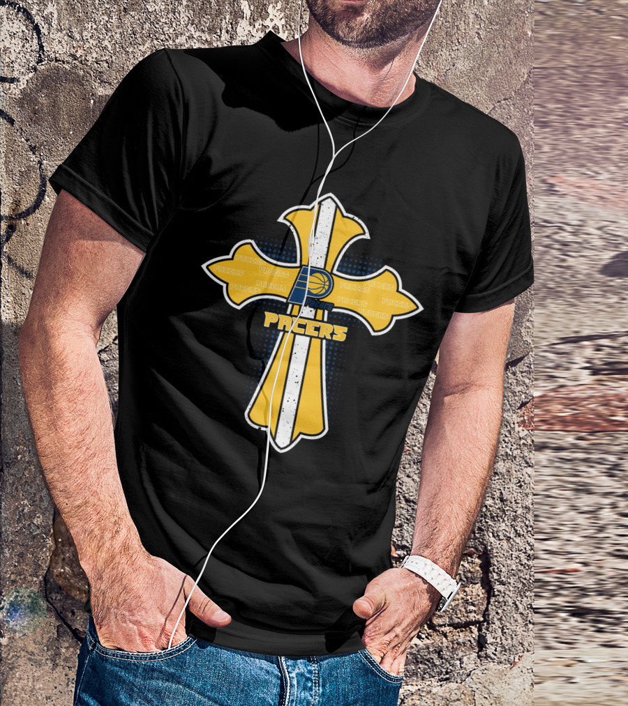 Cross Pacers Fans Basketball Jesus T-Shirt