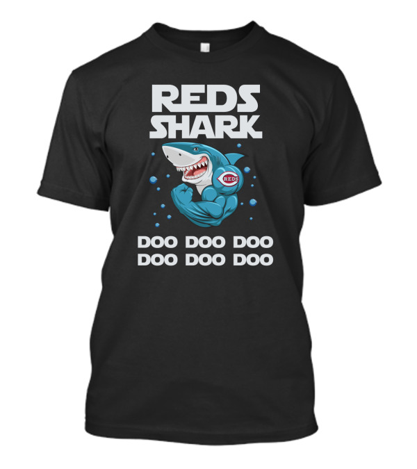 Reds Shark Doo Doo Doo Reds Shark Doo Doo Doo T-Shirt