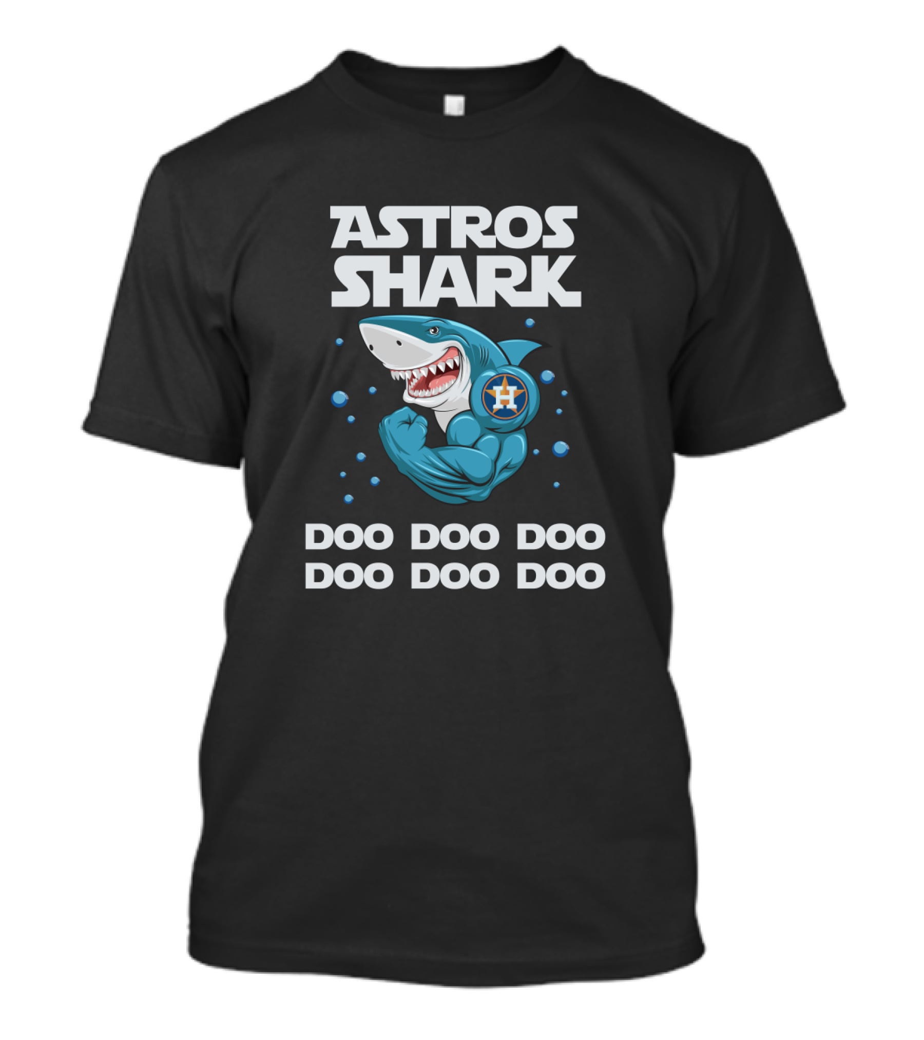 Astros Shark Doo Doo Doo Doo Doo Doo T-Shirt