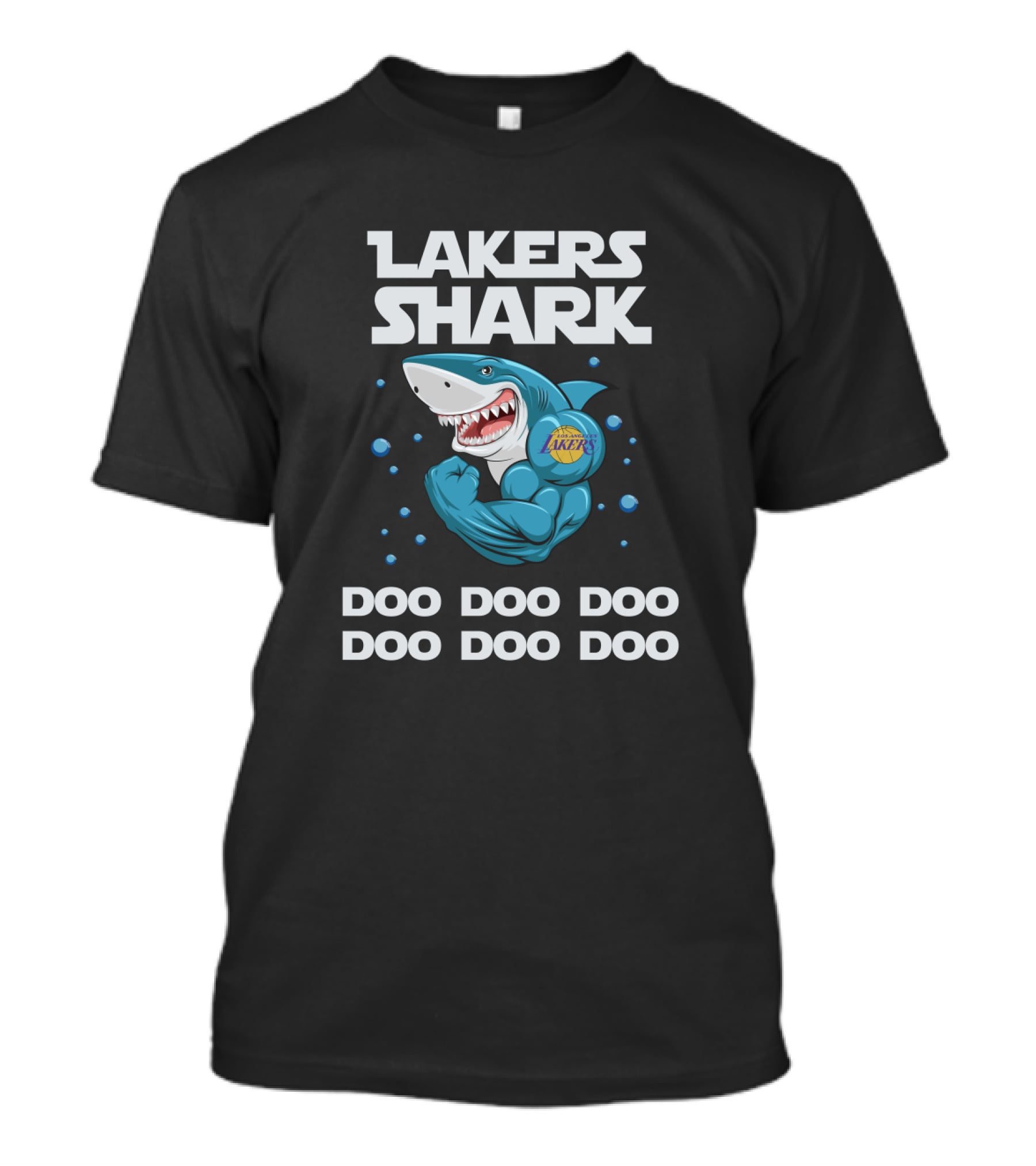 Lakers Shark Doo Doo Doo Doo Doo Doo Nba T-Shirt