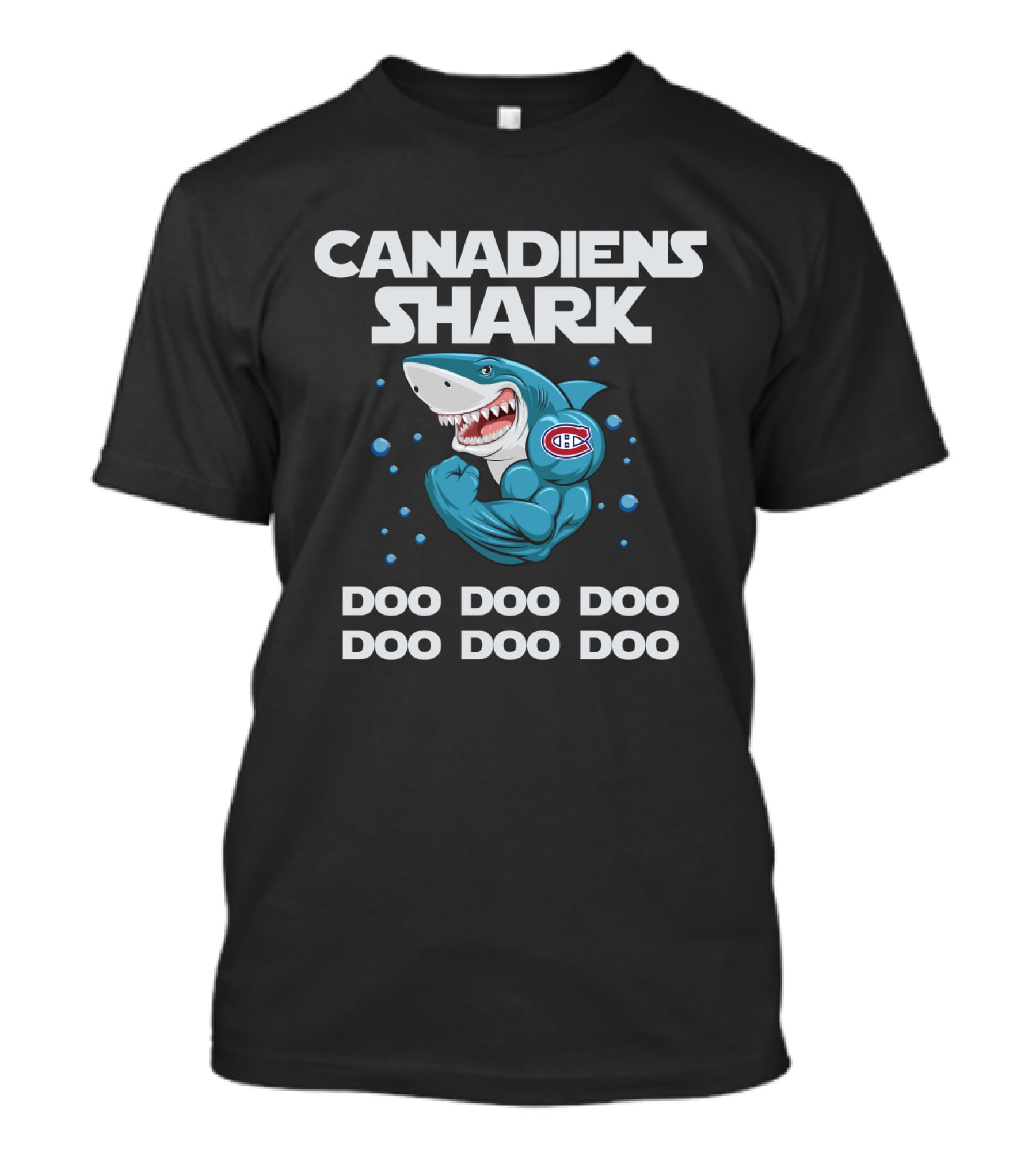 Canadiens Shark Doo Doo Doo Nhl T-Shirt