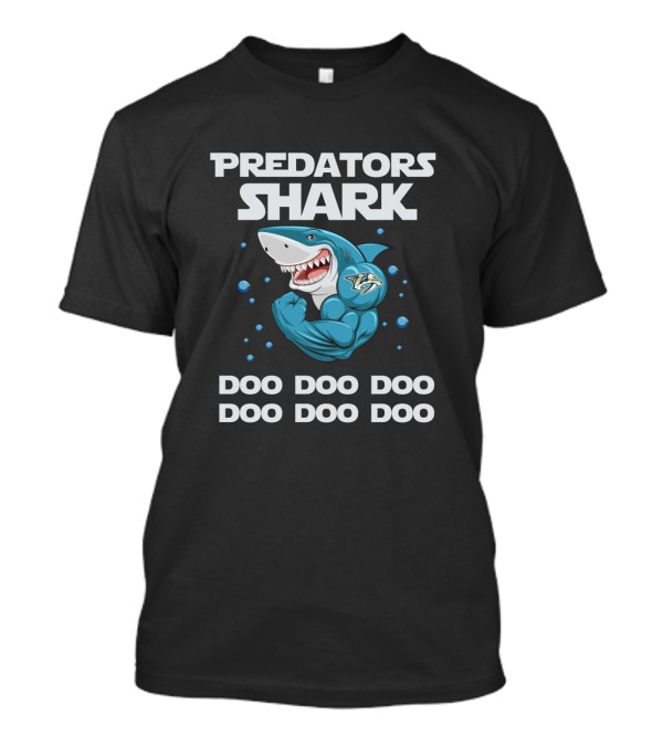 Predators Shark Doo Doo Doo Nhl T-Shirt