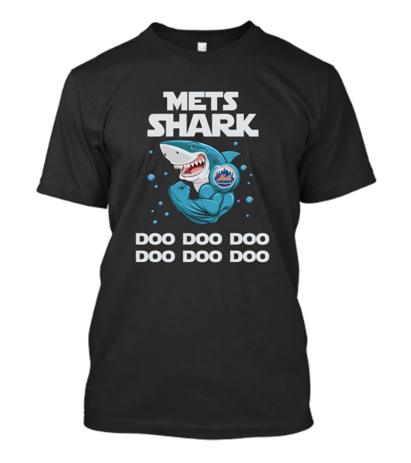 Mets Shark Doo Doo Doo Mets Mlb T-Shirt