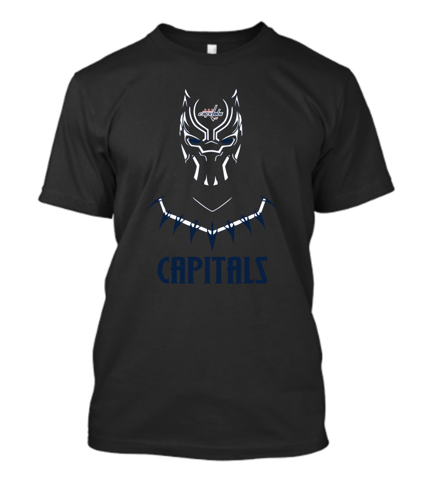 Washington Capitals Black Panther Mashup Capitals Fan T-Shirt