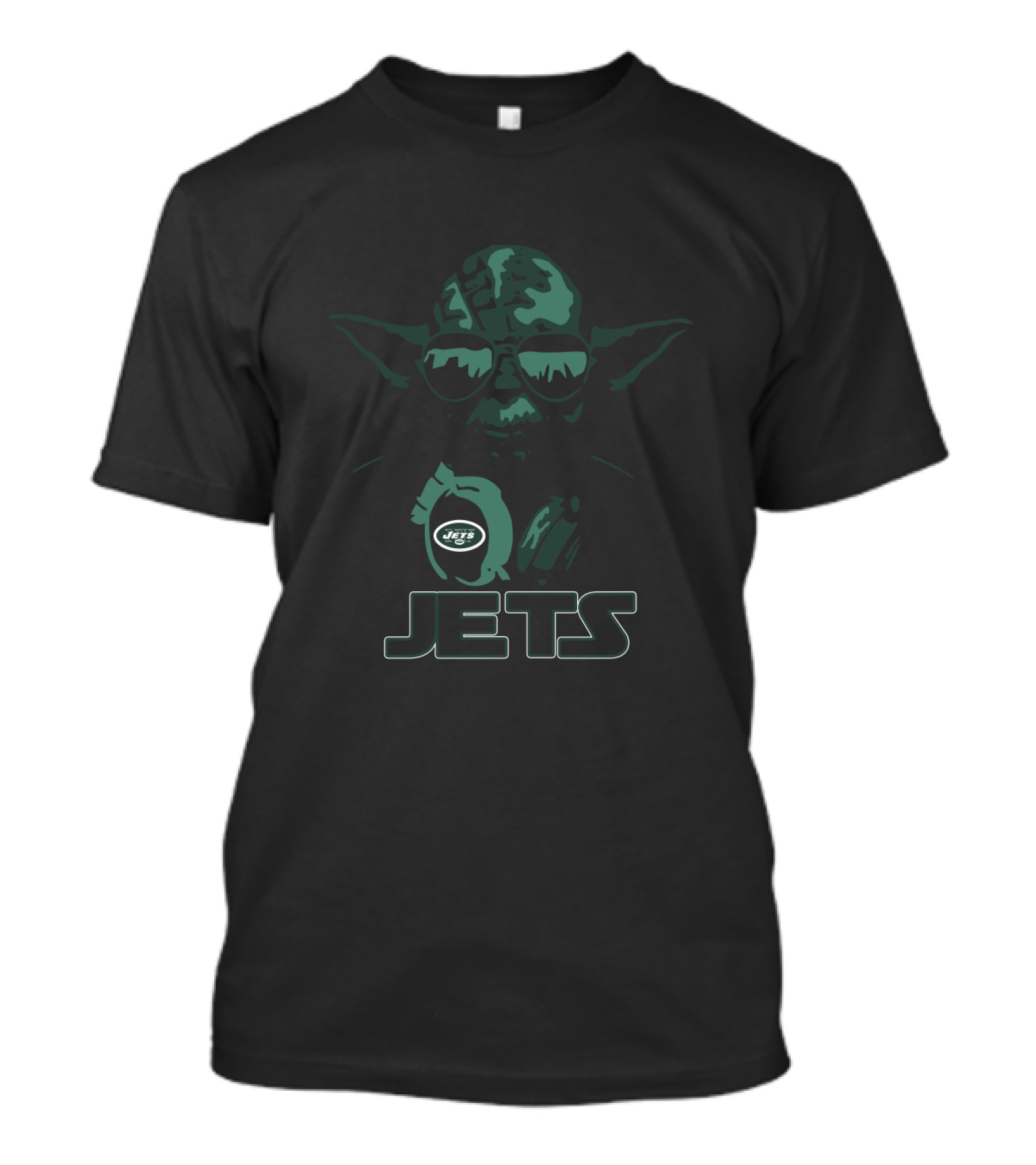 Yoda Jets Fan Star Wars New York Jets T-Shirt